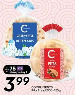 Safeway Compliments Pita Bread offer