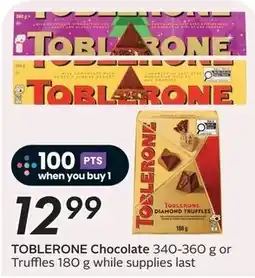 Safeway Toblerone Chocolate offer