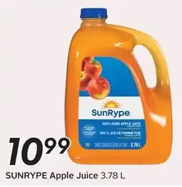 Safeway SunRype Apple Juice offer