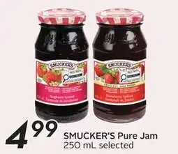Safeway Smucker's pure jam offer