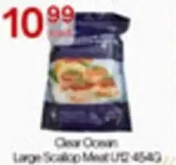 Lucky Supermarket Clear Ocean Large Scallop Meat offer