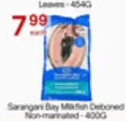 Lucky Supermarket Sarangani Bay Milkfish Deboned Non-marnated offer