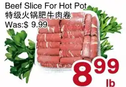 First Choice Supermarket Beef Slice For Hot Pot offer