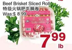 First Choice Supermarket Beef Brisket Sliced Roll offer