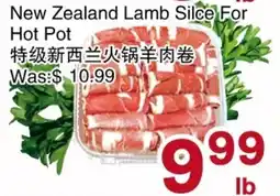 First Choice Supermarket New Zealand Lamb Slice For Hot Pot offer