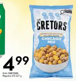 Safeway G.H. Cretors popcorn chicago mix offer