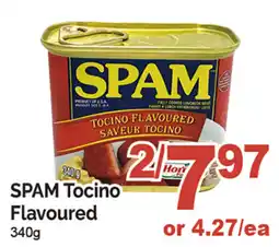 T&T Supermarket Spam tocino flavoured offer