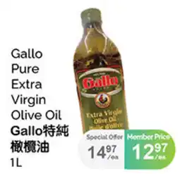 T&T Supermarket Gallo pure extra virgin olive oil offer