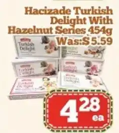 Hacizade Turkish Delight With Hazelnut