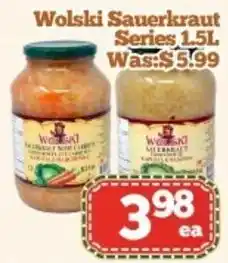 Nations Fresh Foods Wolski sauerkraut offer