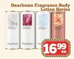 Nations Fresh Foods Dearlrean Fragrance Body Lotion Series offer