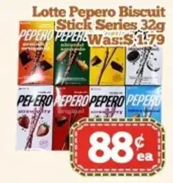 Nations Fresh Foods Lotte Pepero Biscuit Stick Series offer