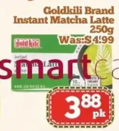 Nations Fresh Foods Goldkili Brand Instant Matcha Latte offer