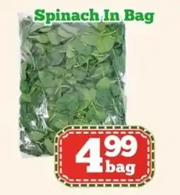 Nations Fresh Foods Spinach In Bag offer