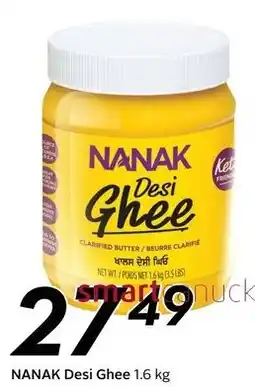 Safeway Nanak Desi Ghee offer