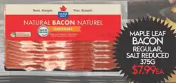 Fiesta Farms Maple Leaf bacon regular offer