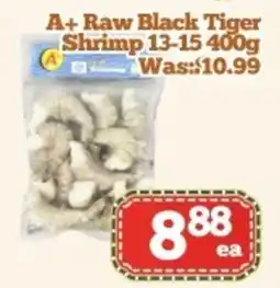 Nations Fresh Foods A+ Raw Black Tiger Shrimp offer