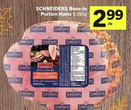 Foodland Schneiders bone-in portion hams offer
