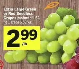 Foodland Grapes offer