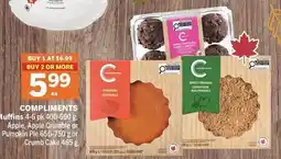 Foodland Compliments muffins offer
