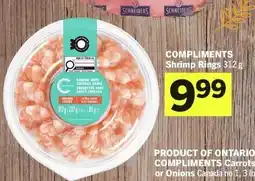 Foodland Compliments Shrimp Rings offer
