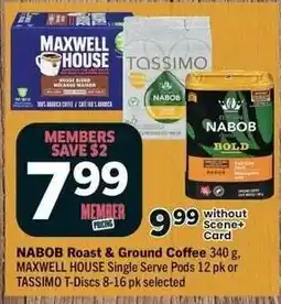 Foodland Nabob roast & ground coffee offer