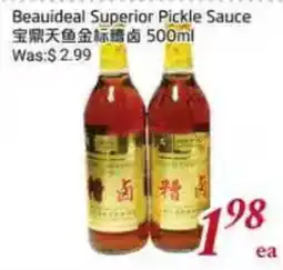 Tone Tai Supermarket Beauideal superior pickle sauce offer