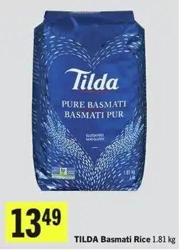 Foodland Tilda Basmati Rice offer