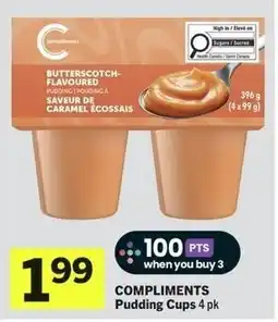 Foodland Compliments Butterscotch Flavoured Pudding offer