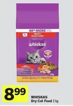 Foodland Whiskas Dry Cat Food offer
