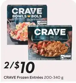 Safeway Crave frozen entrées offer