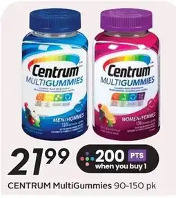 Safeway Centrum MultiGummies offer