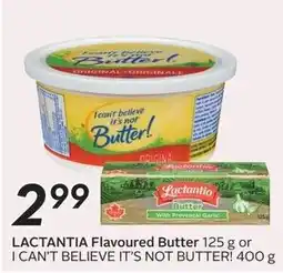 Safeway Lactantia flavoured butter offer