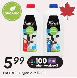 Safeway Natrel Organic Milk offer
