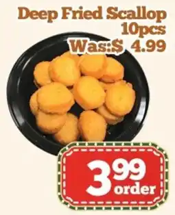 Nations Fresh Foods Deep Fried Scallops offer