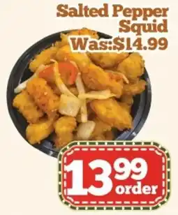 Nations Fresh Foods Salted Pepper Squid offer