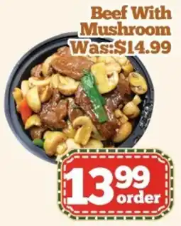 Nations Fresh Foods Beef With Mushroom offer