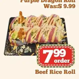 Nations Fresh Foods Beef Rice Roll offer