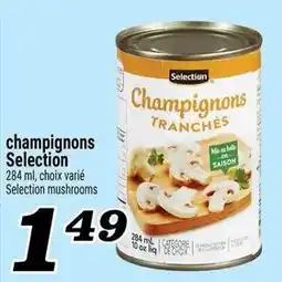 Marché Richelieu Selection champignons tranchés offer