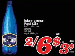Marché Richelieu Montellier soft drink offer
