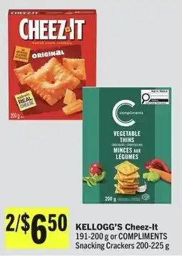 Foodland Kellogg's Cheez-It Snacking Crackers offer