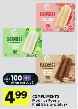 Foodland Moxii Ice Pops or Fruit Bars offer