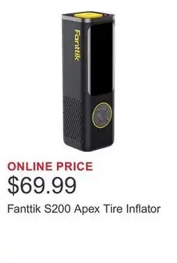Costco Fanttik S200 Apex Tire Inflator offer