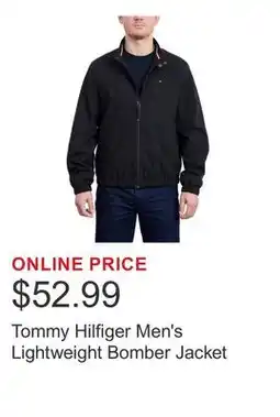Costco Tommy Hilfiger Men's Lightweight Bomber Jacket offer