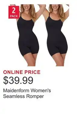 Costco Maidenform Women's Seamless Romper offer