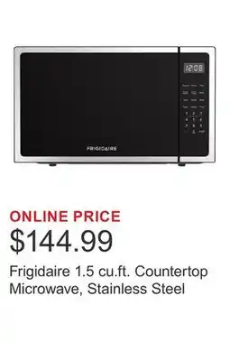Costco Frigidaire 1.5 cu.ft. Countertop Microwave, Stainless Steel offer