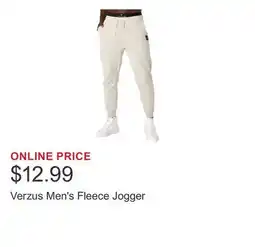 Costco Verzus Men's Fleece Jogger offer