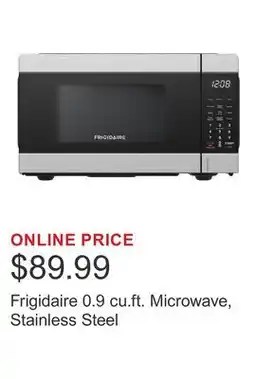 Costco Frigidaire 0.9 cu.ft. Microwave, Stainless Steel offer