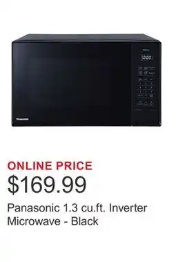 Costco Panasonic 1.3 cu.ft. Inverter Microwave - Black offer