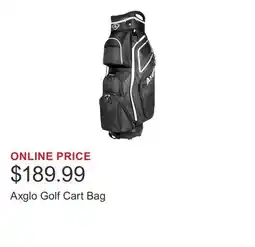 Costco Axglo Golf Cart Bag offer